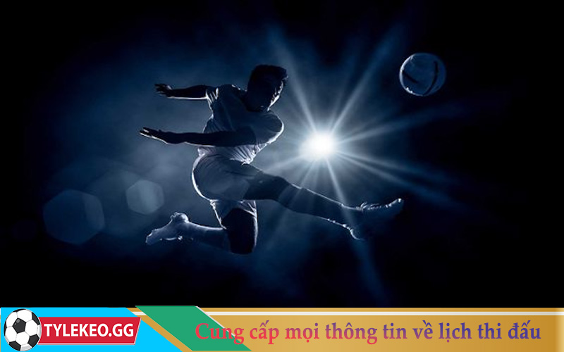 Cung cấp mọi loại thông tin về lịch thi đấu